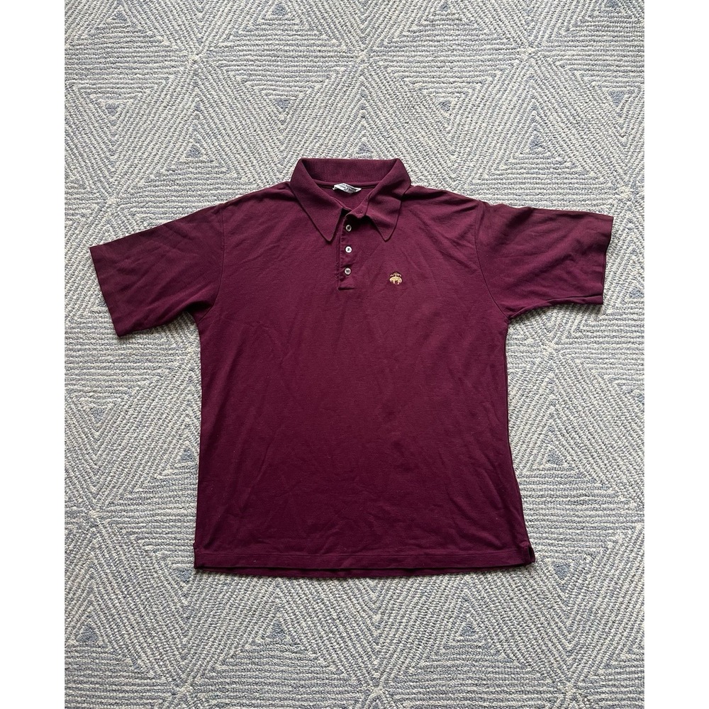 Brooks Brothers‎ Golden Fleece Polo Shirt - Burgundy - XL